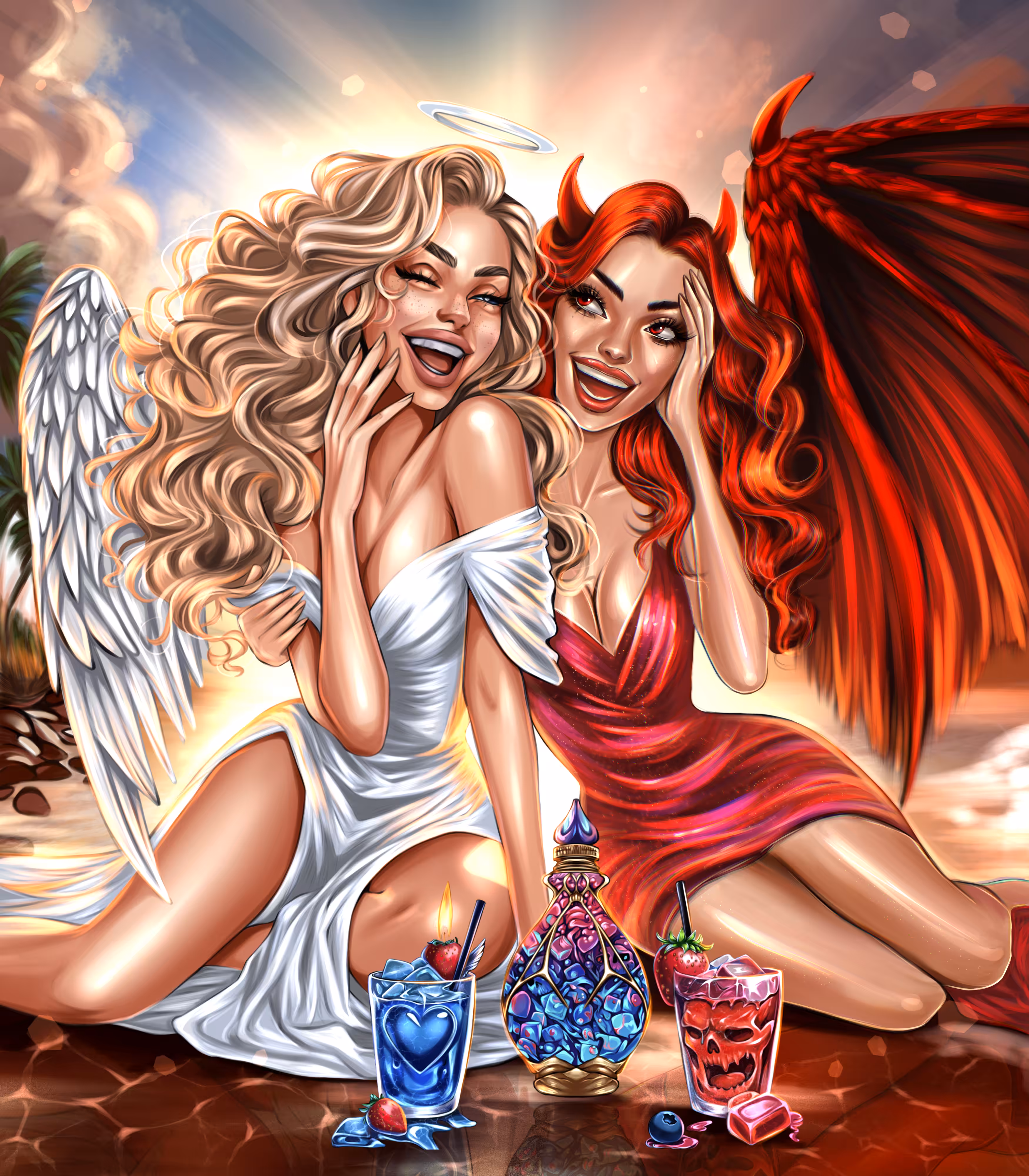 😇Heaven and Hell Merged: Cocktail Retreat😈