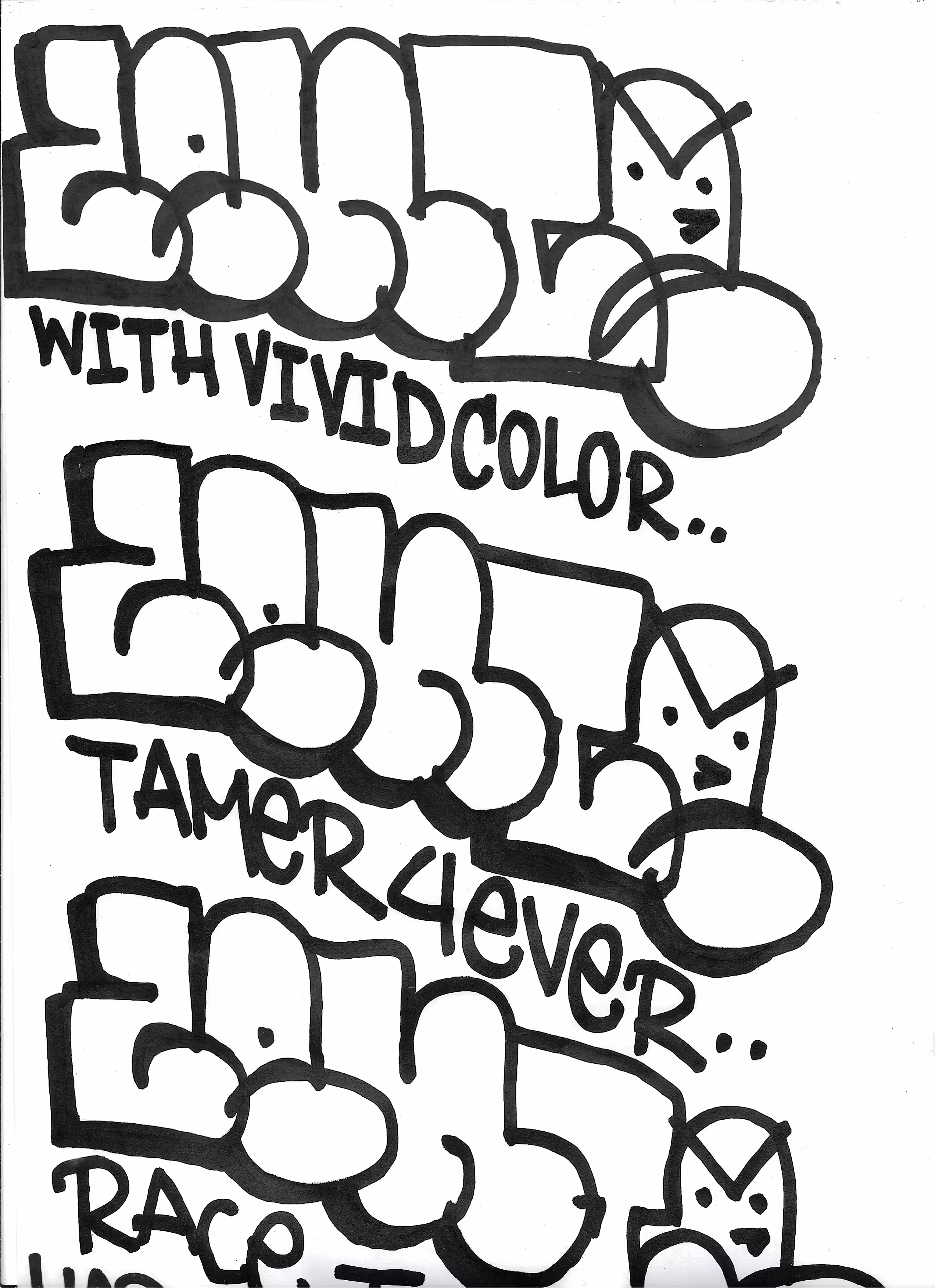 With Vivid Color