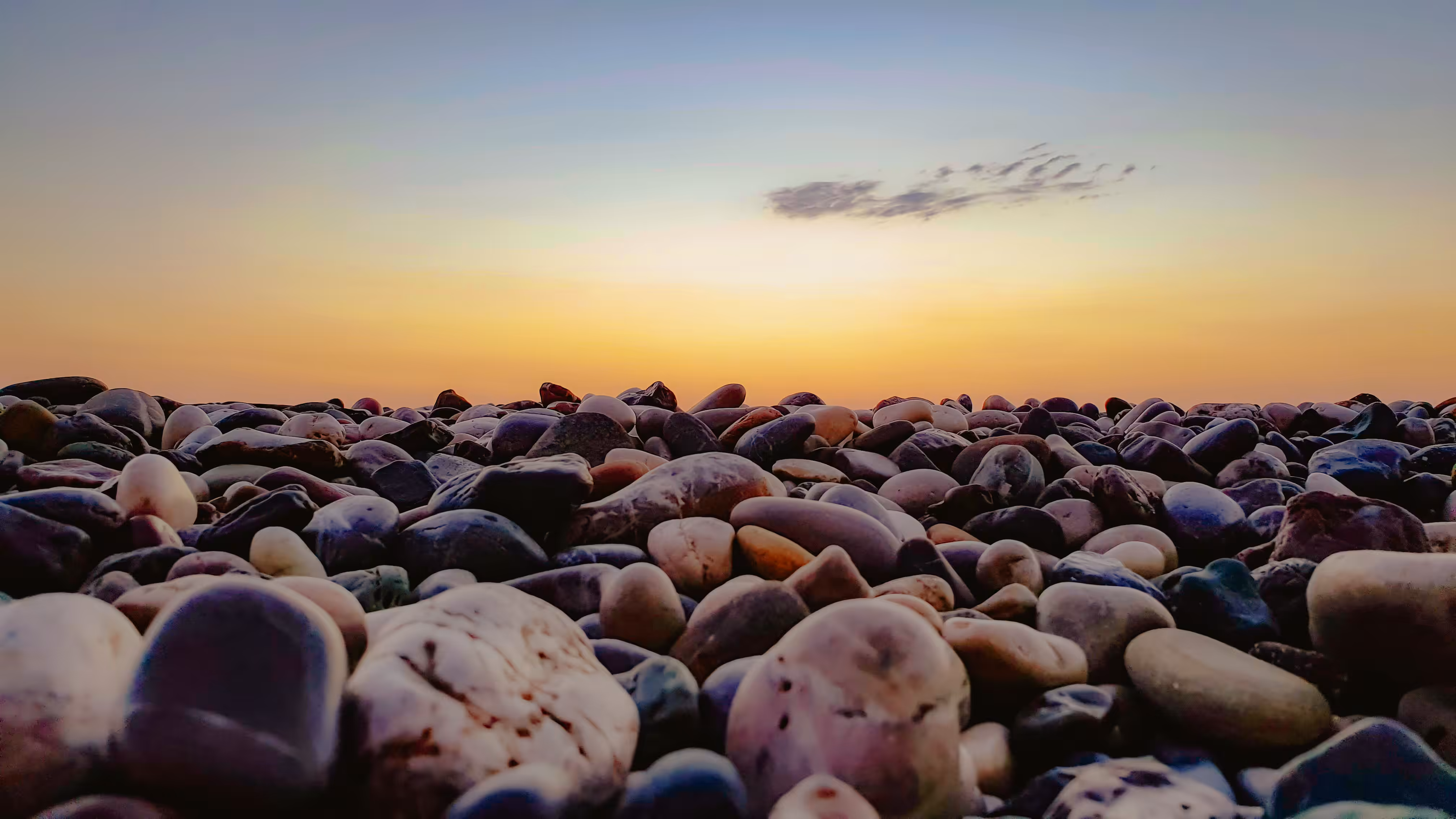 Stones at dawn 