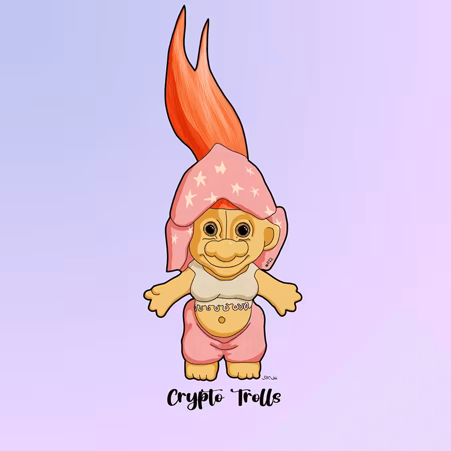 Crypto Troll #012 - Belly-Dancer