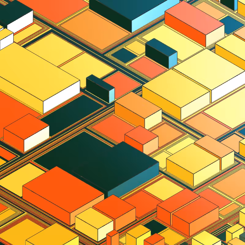 Geometric city #88