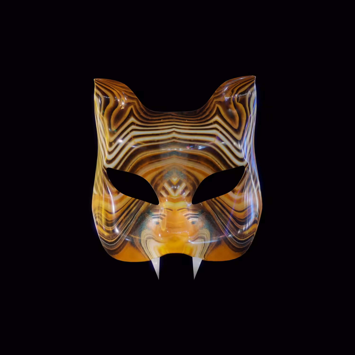 𝐓𝐈𝐆𝐄𝐑 𝐄𝐘𝐄 𝐂𝐑𝐘𝐒𝐓𝐀𝐋 𝐂𝐚𝐭 𝐌𝐚𝐬𝐤