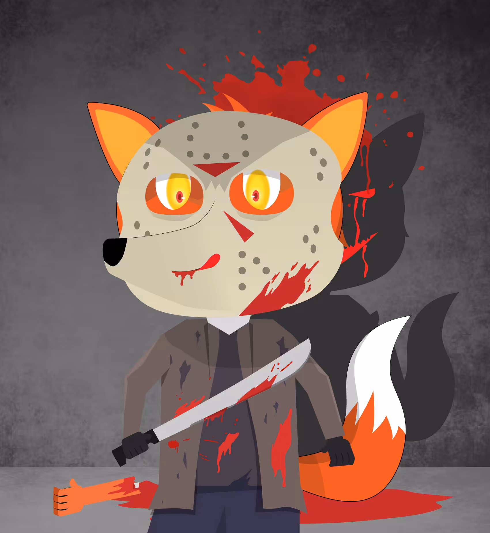 #008 What does the Fox Hold !? - Halloween Set (RARE !)
