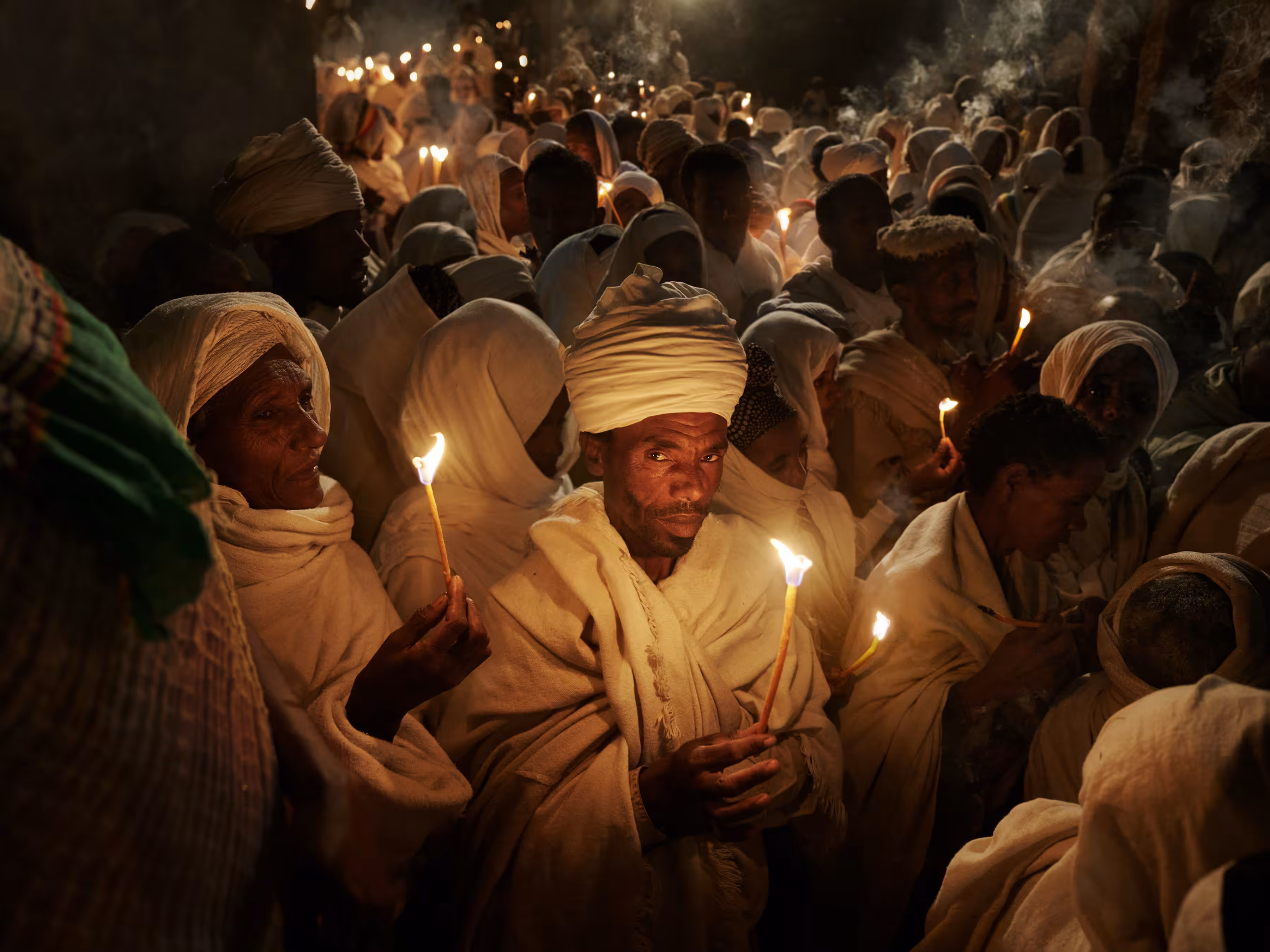 Ethiopia - Gena, Ethiopian Christmas, at Bet Maryam