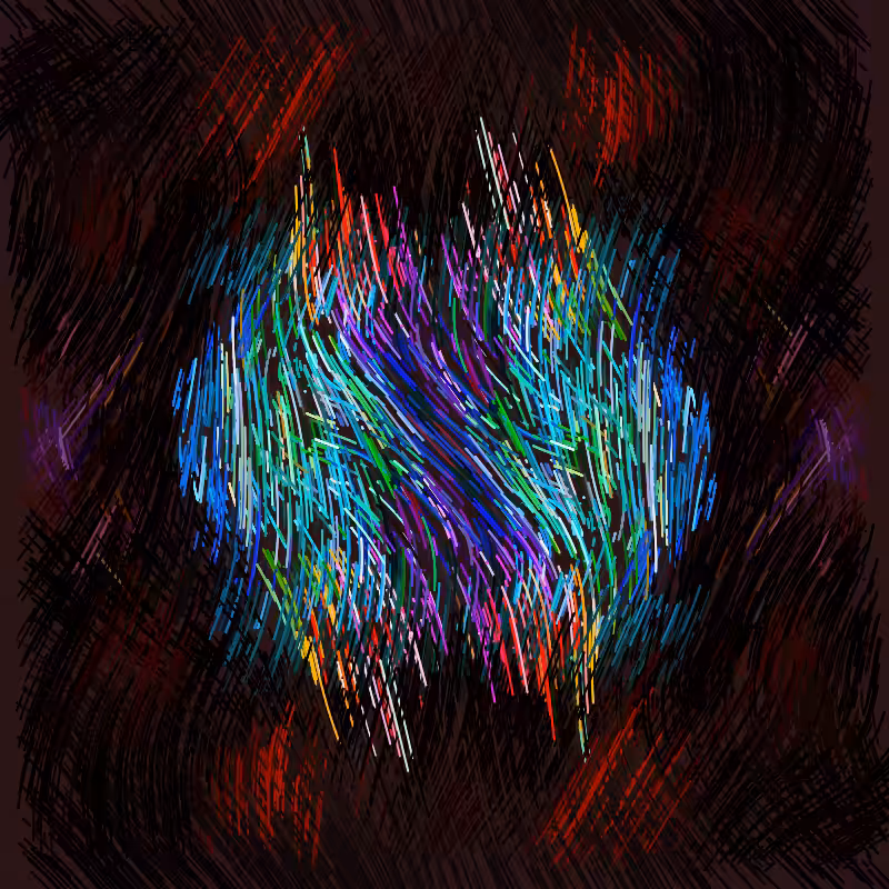 rainbow explosion #28