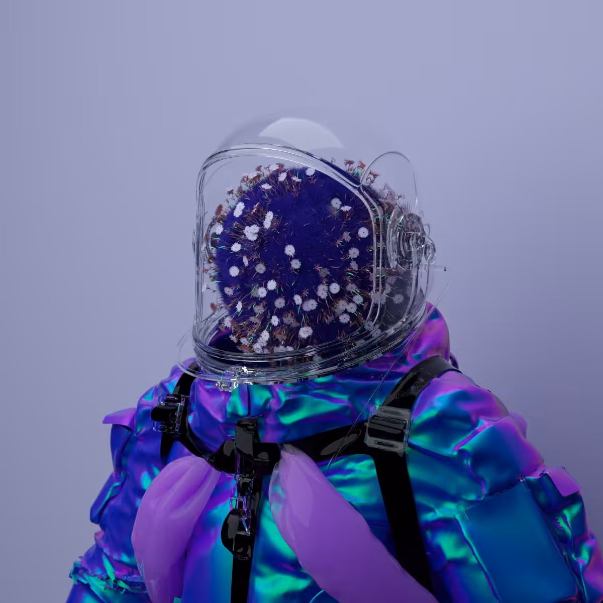 Portrait photograph from space man No.25