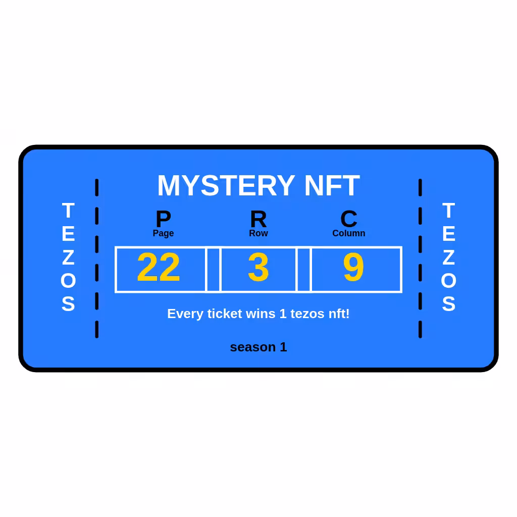 Mystery NFT - season 1 #58