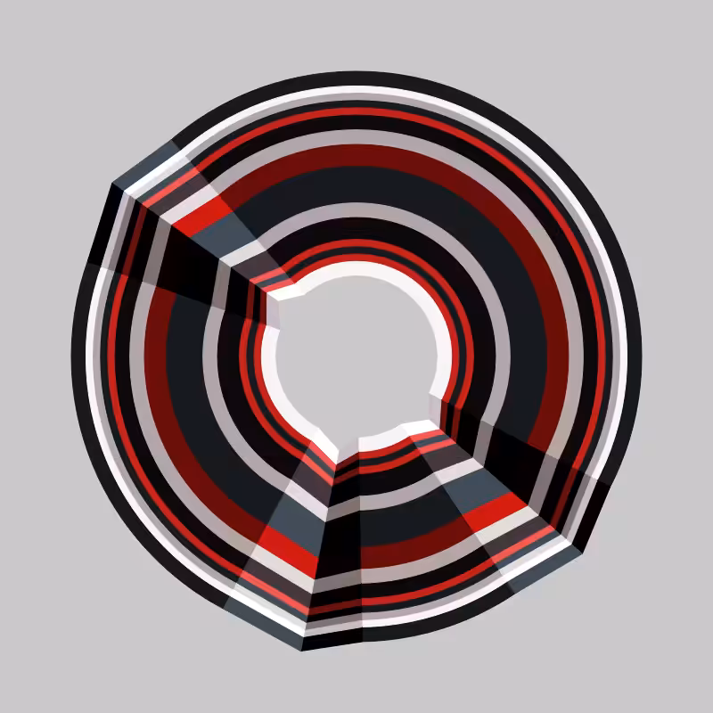 Folded Circle #39