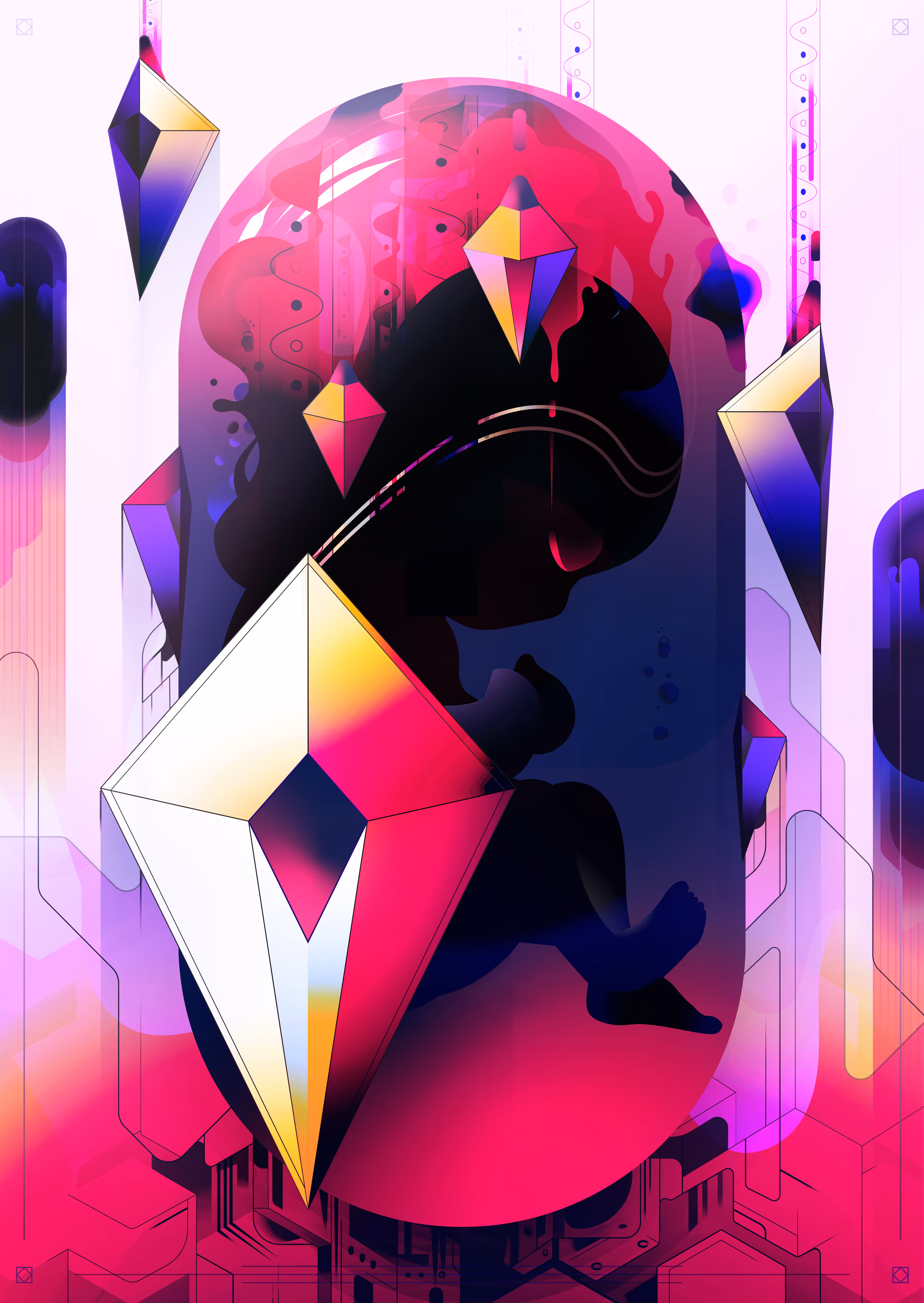 Birth of Future a Singularity