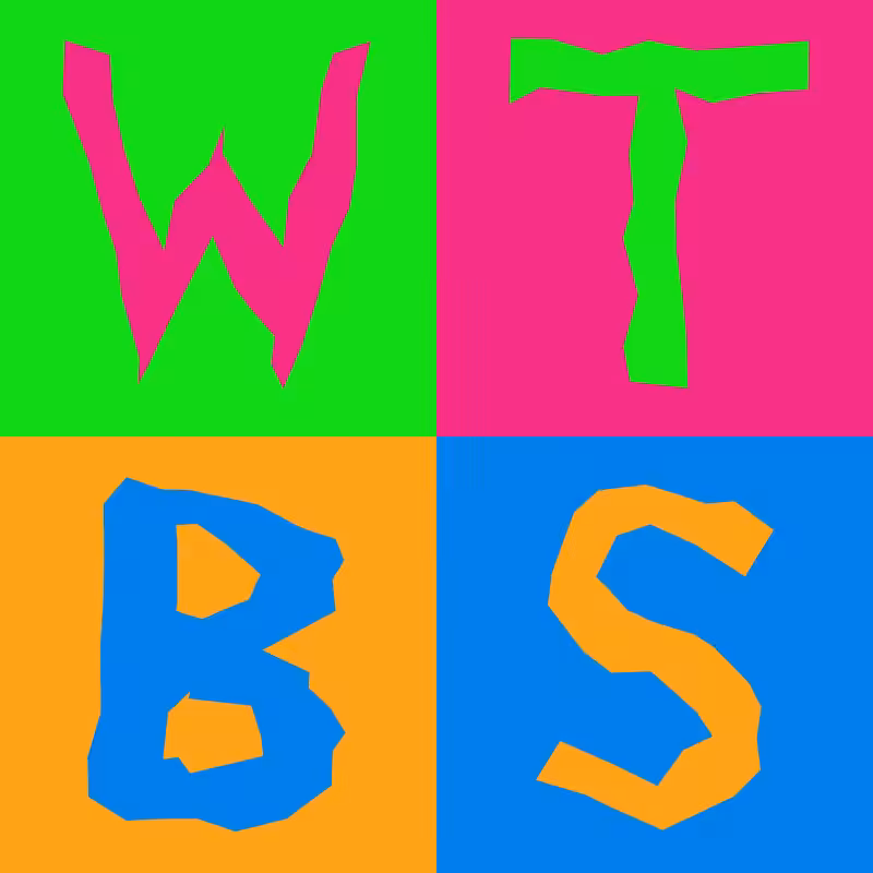 Waiting To Be Signed Logo with Wobbles #353
