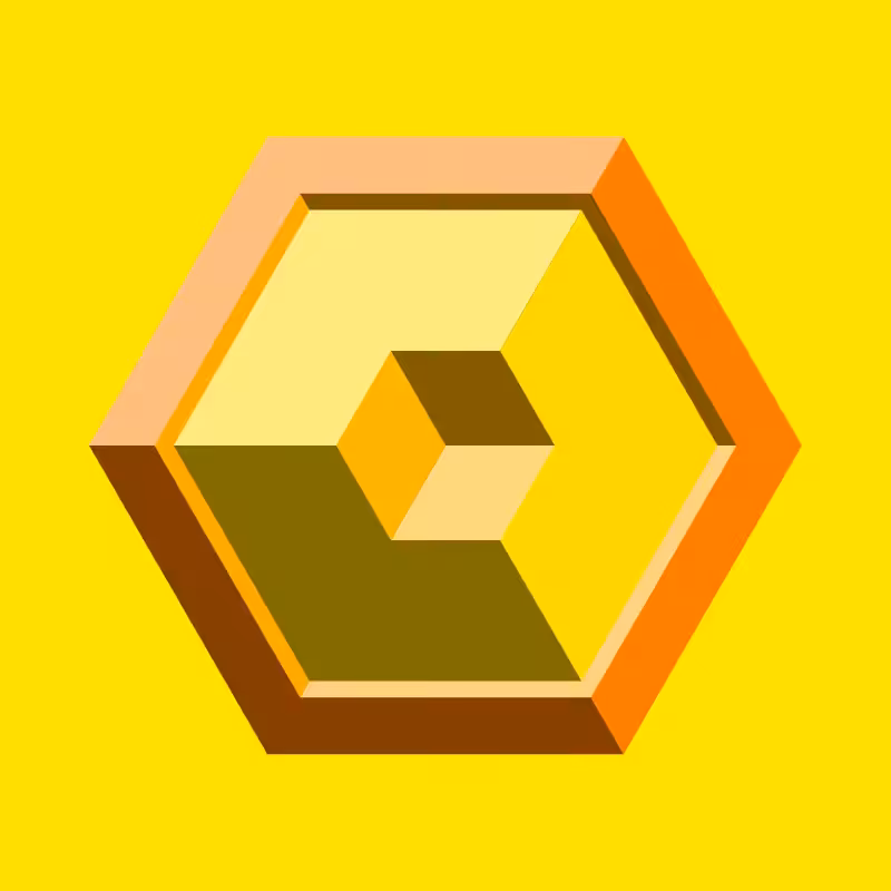 Hexagones - Art for Bots #59