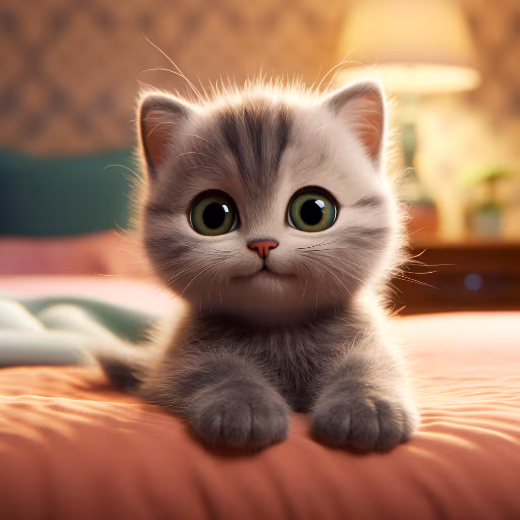 Cute kitten