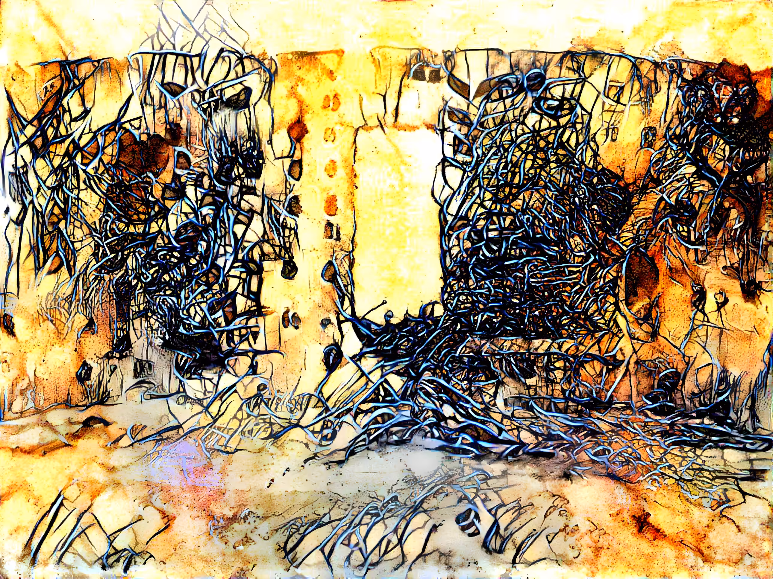 War-destroyed house 