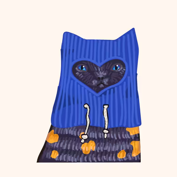 Kittens in balaclavas #3