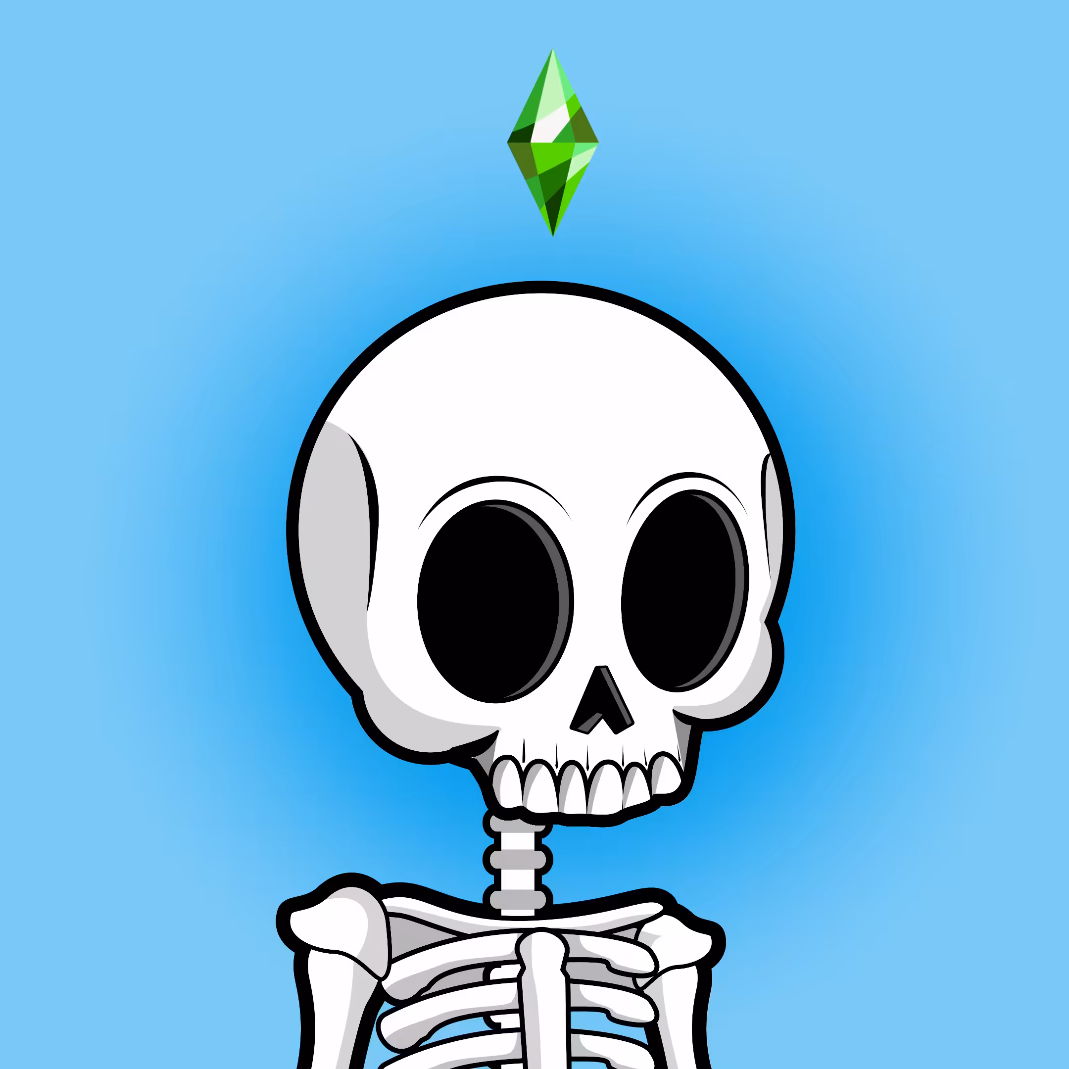 Edgar The Skeleton - The Sims #428