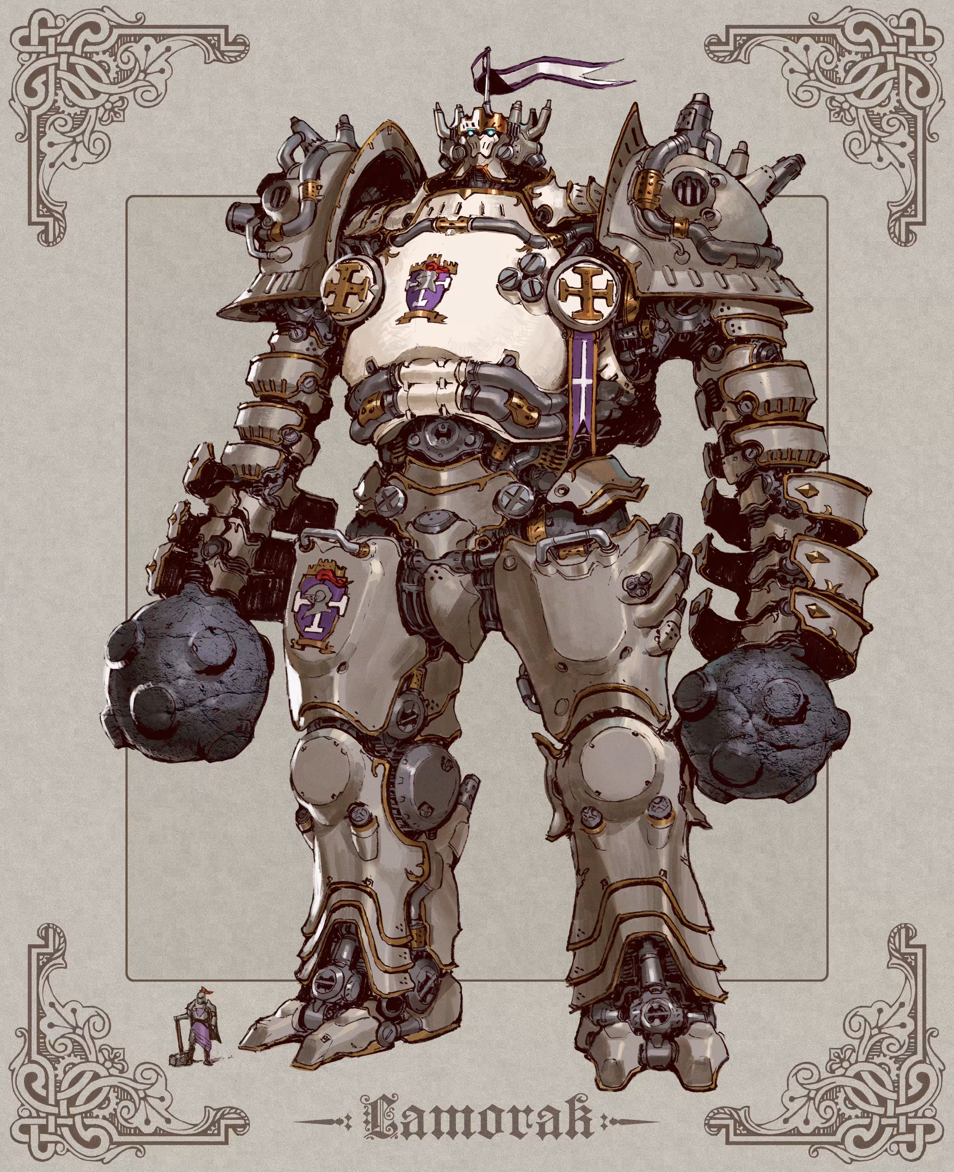 Steam Knight #03 - Lamorak