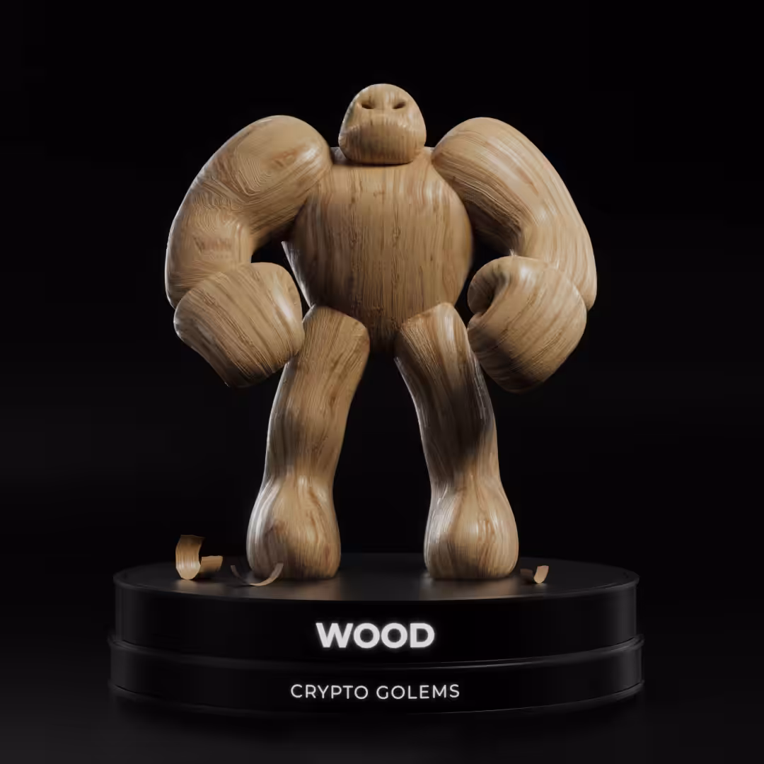 #004 Wood Golem