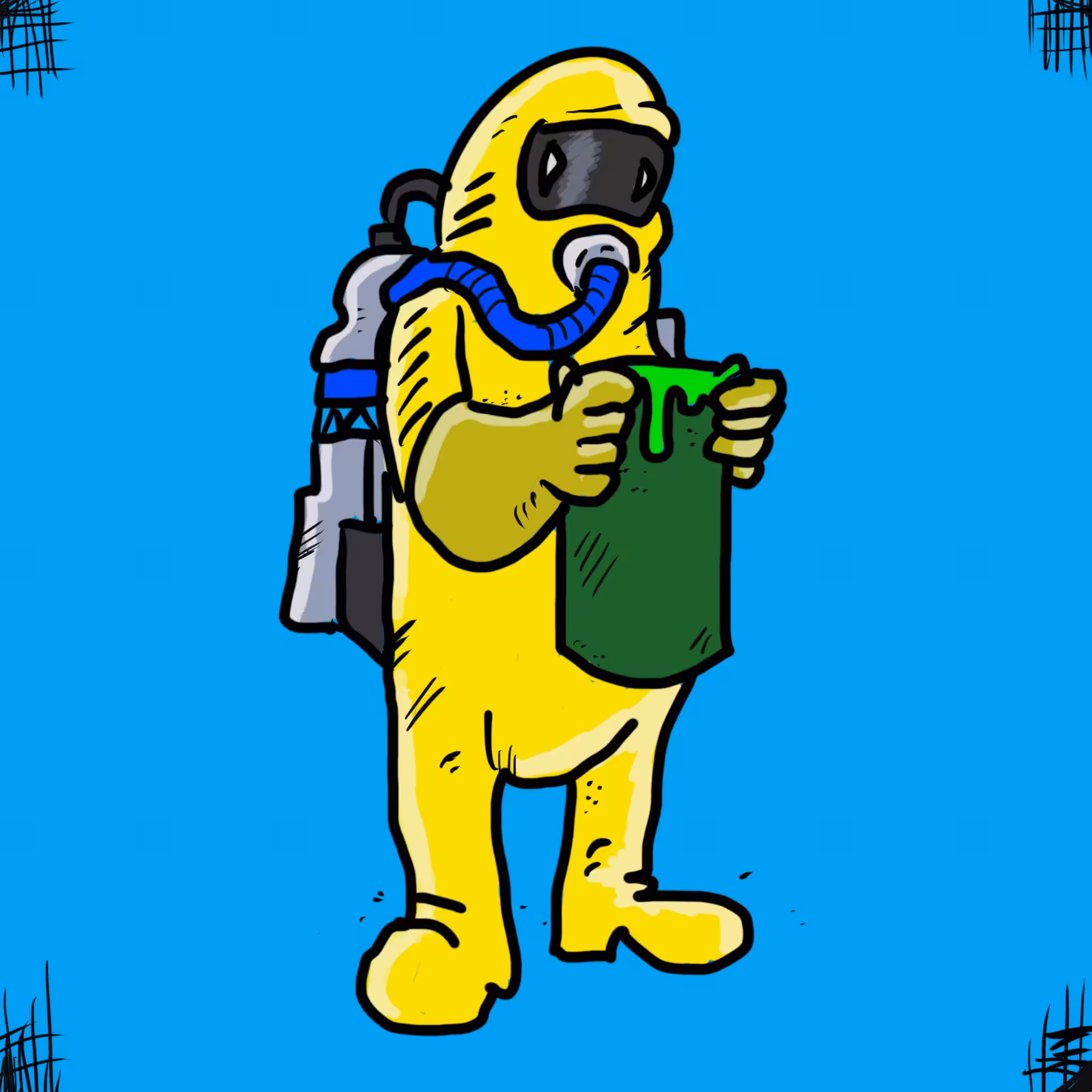 Toxic Clean up Crew-mate