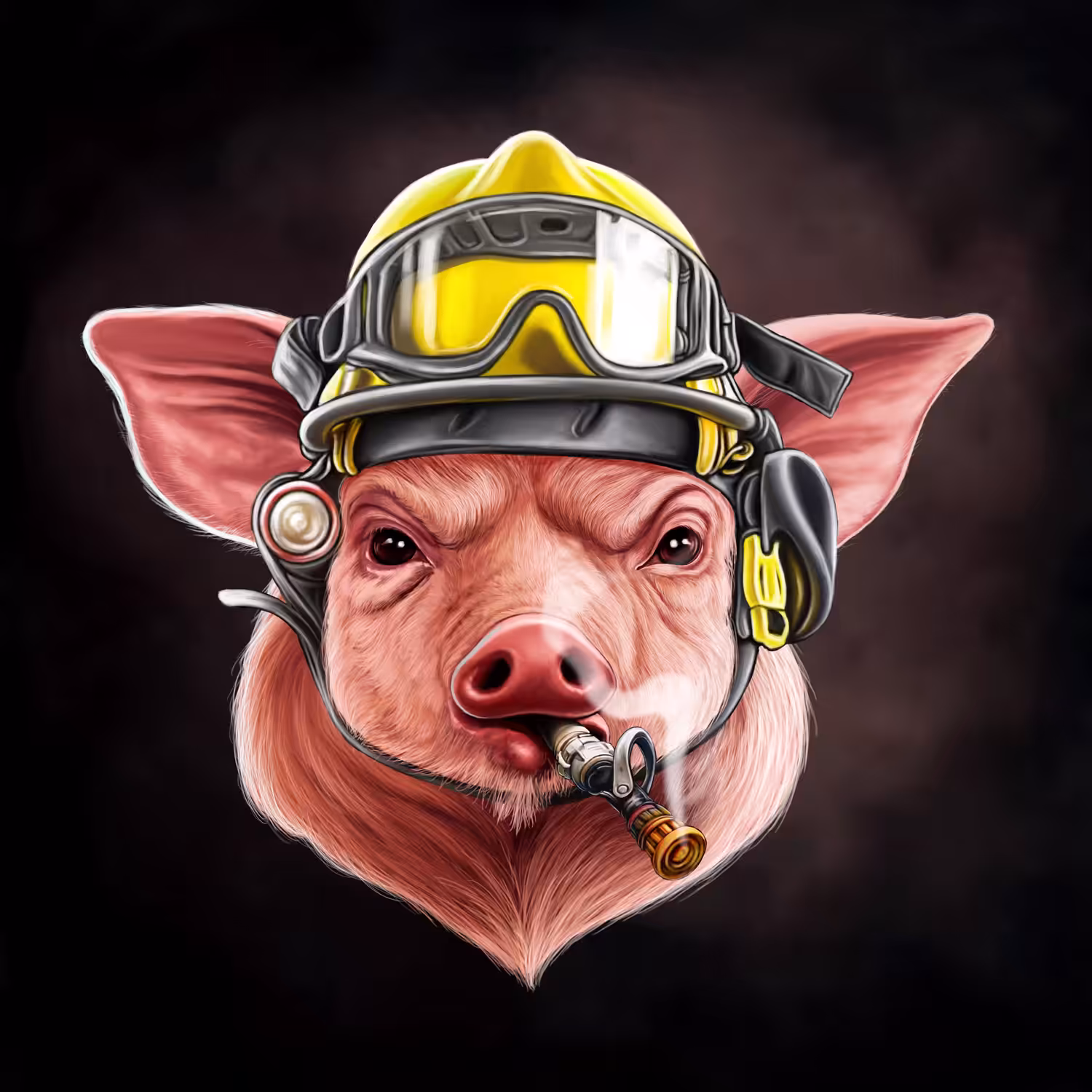 Firefighters Pig#032     