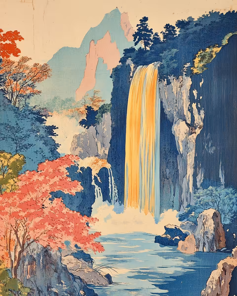 Golden Cascades