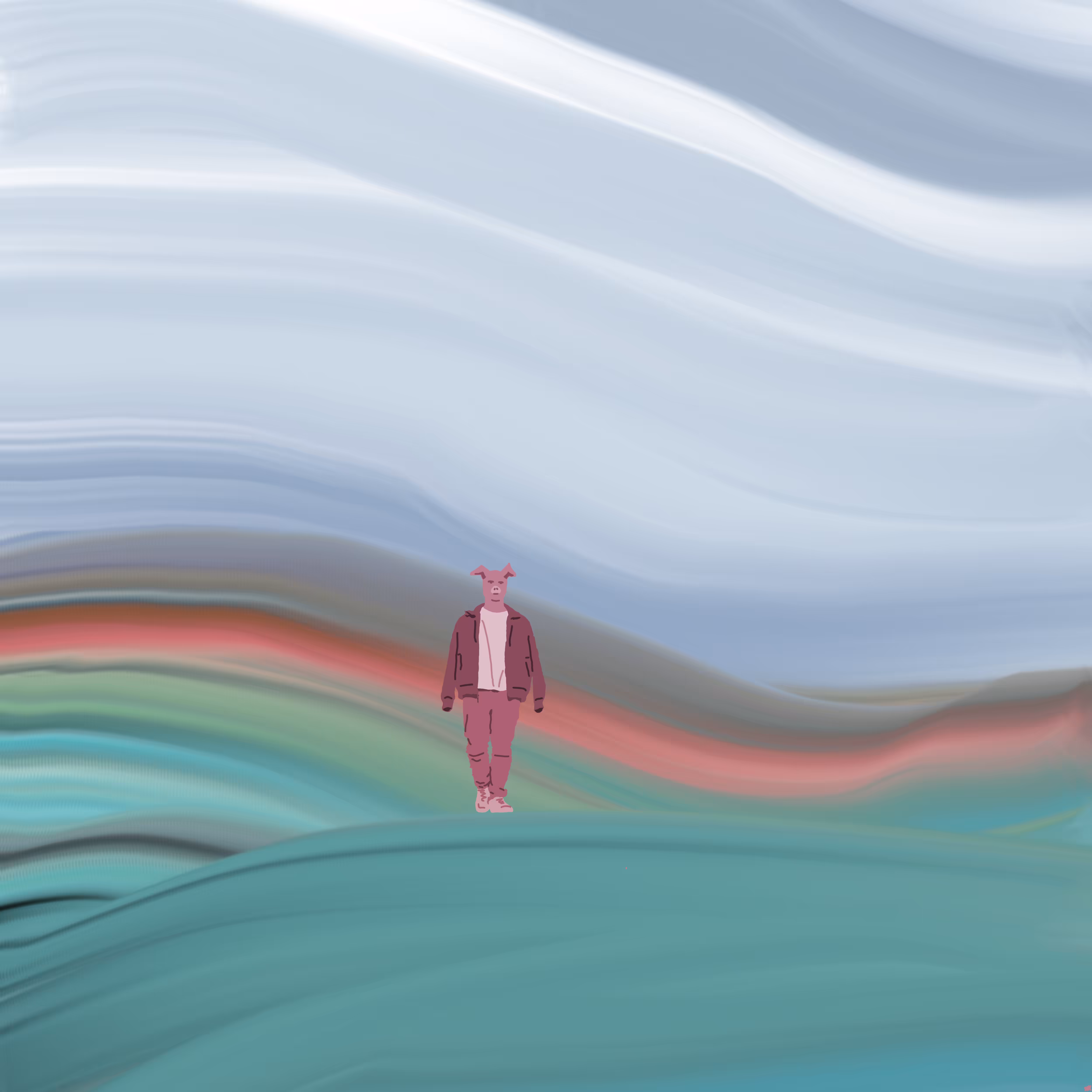 I like to walk alone