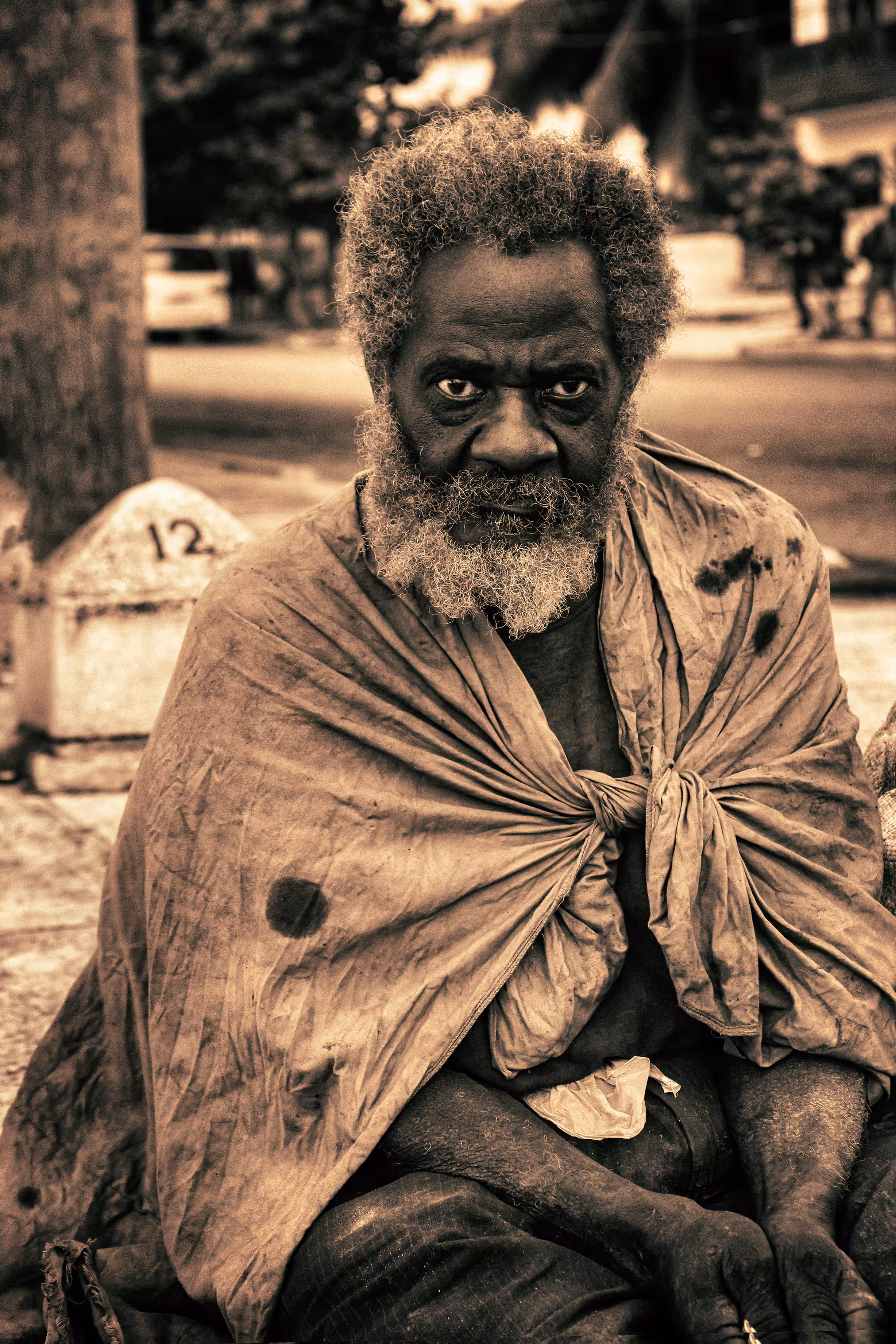 The eyes of the homeless
