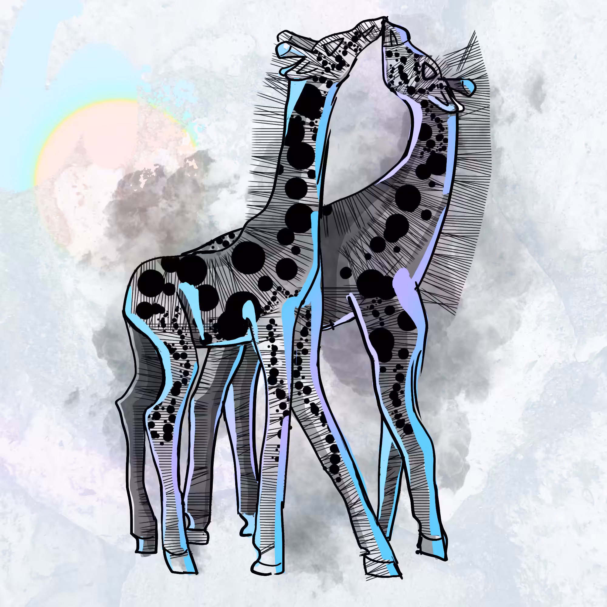 crossingGIRAFFES