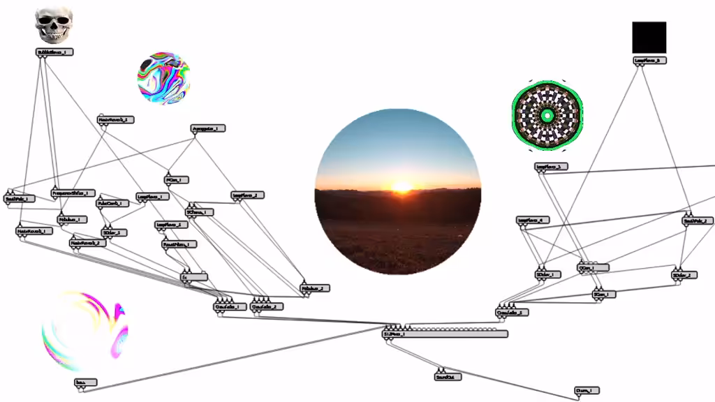 hypnotic sequences in audiomulch patch 