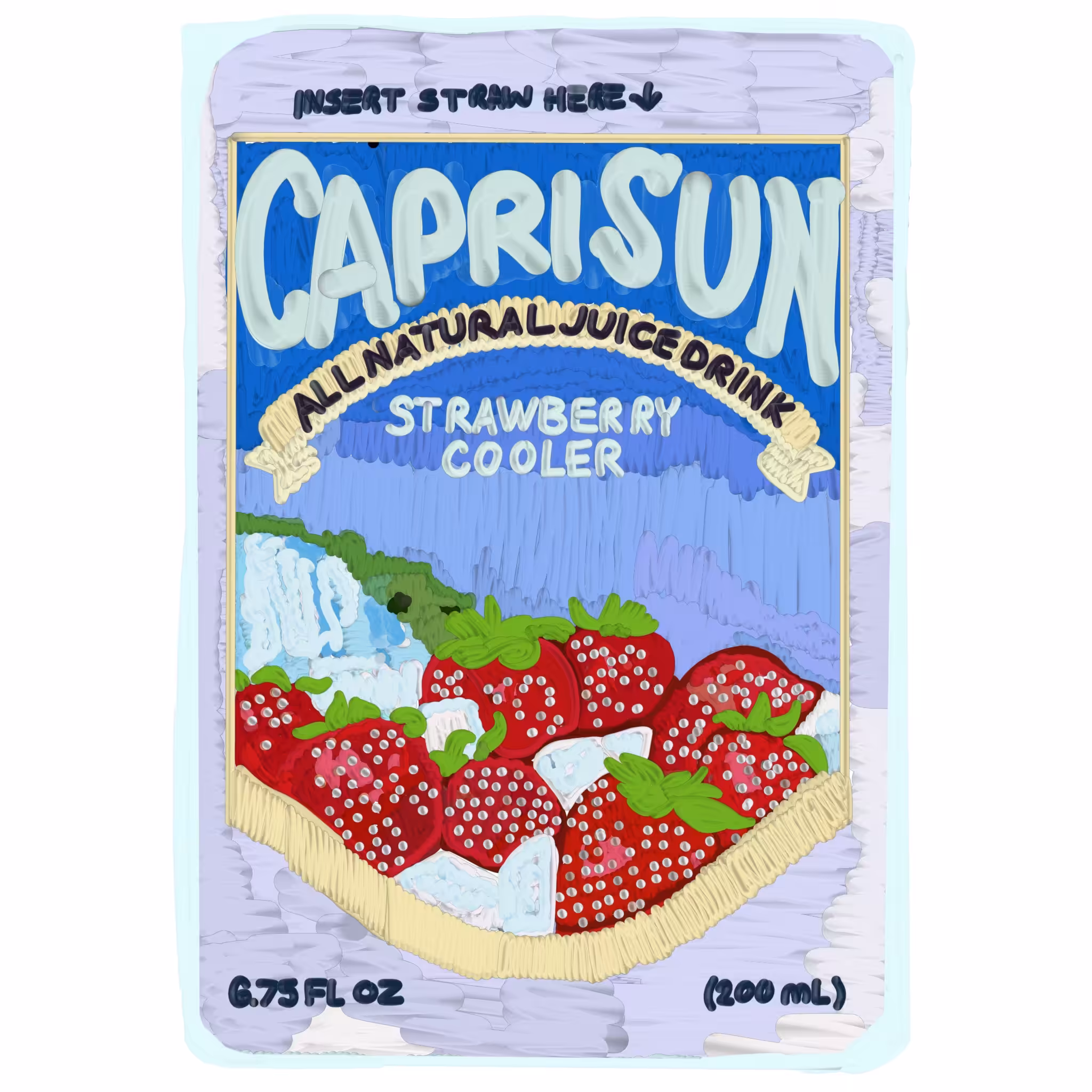 Capri Sun Strawberry Cooler