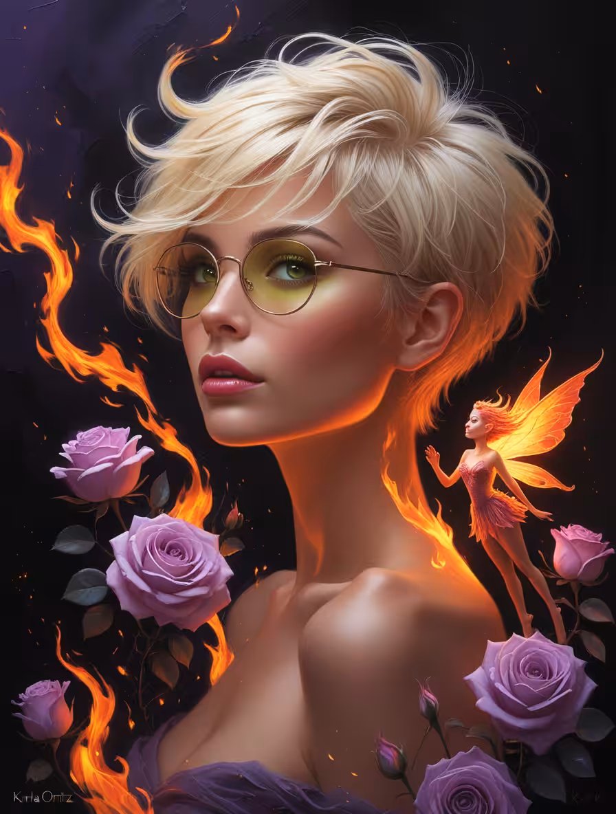 The Happy Valley: Fire angel🪽🔥🪽