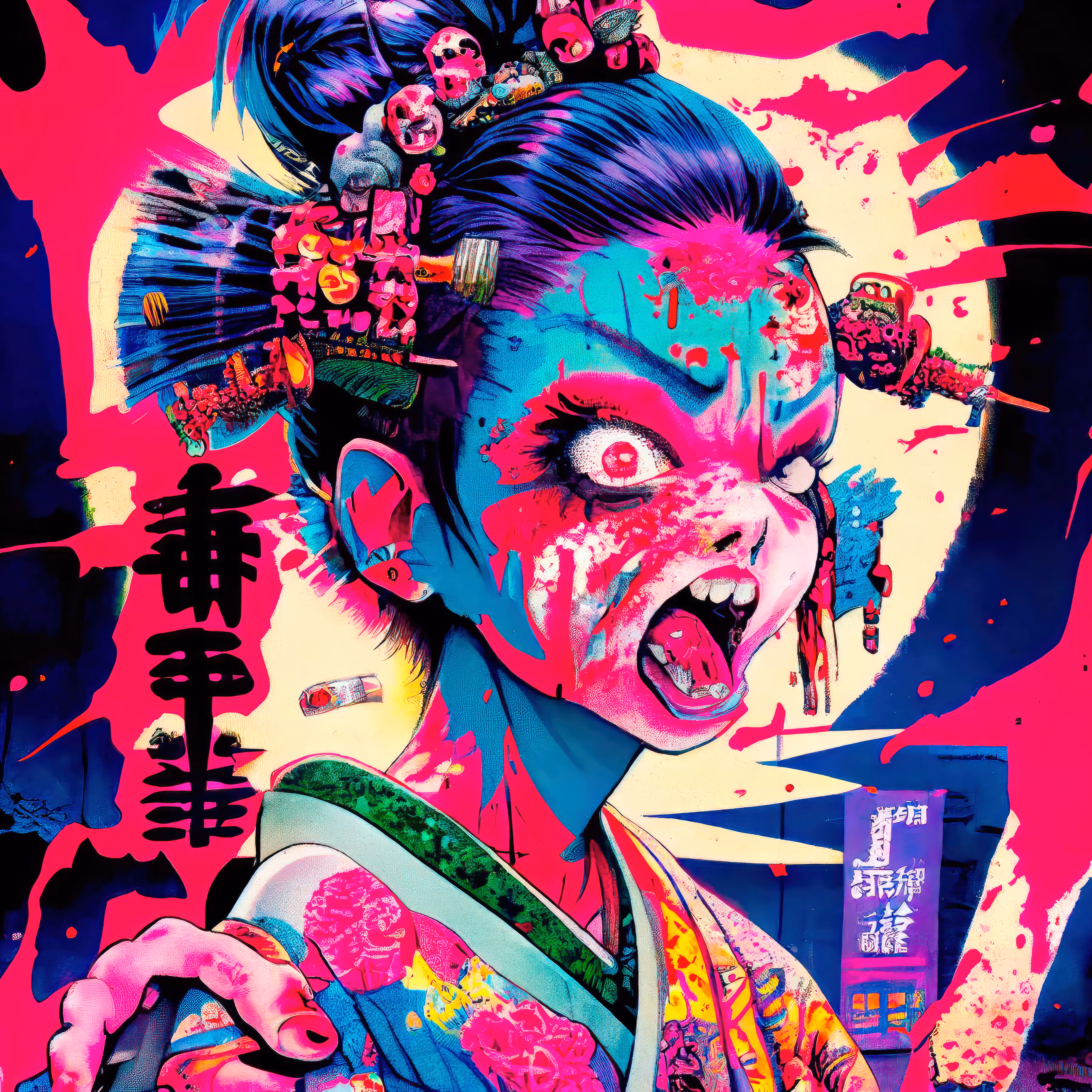 Geisha Punks #41 (Tormented Geisha Edition)