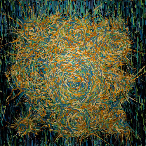 Polluted Sunflowers #17