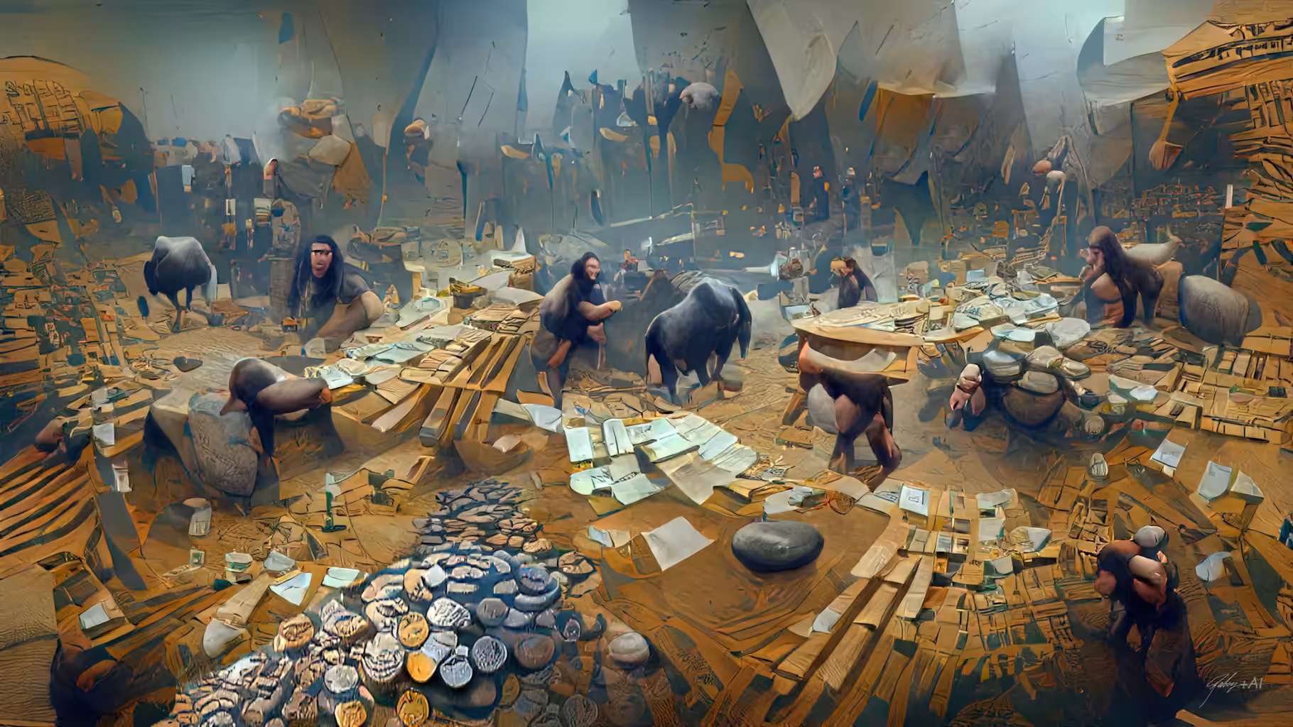 The Neolithic stock market