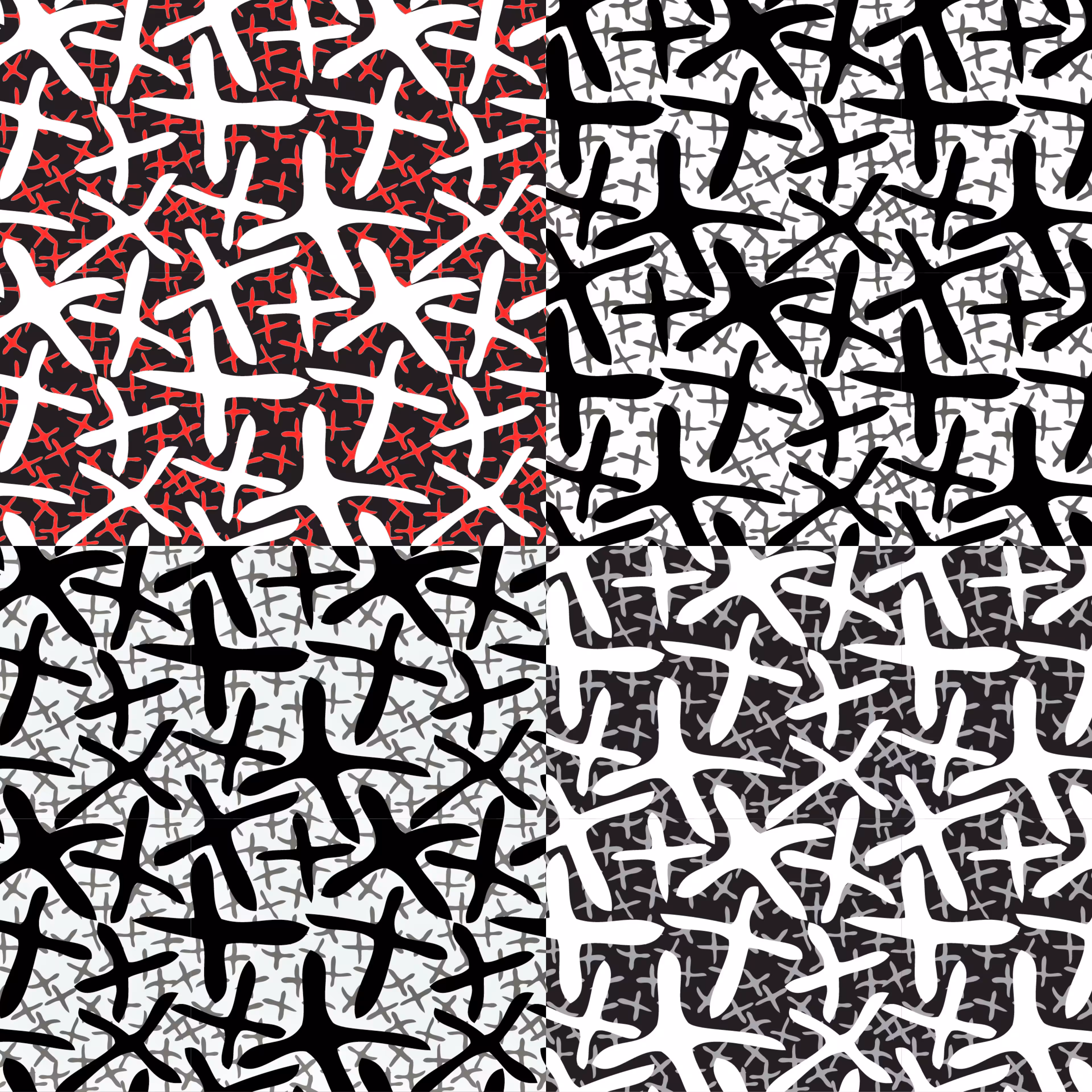 BALI B&W&Red
