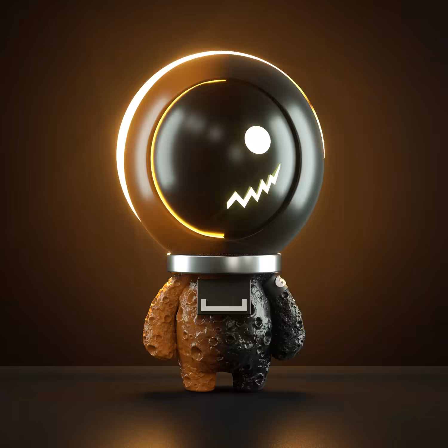 Astronaut #64 Lunar Eclipse