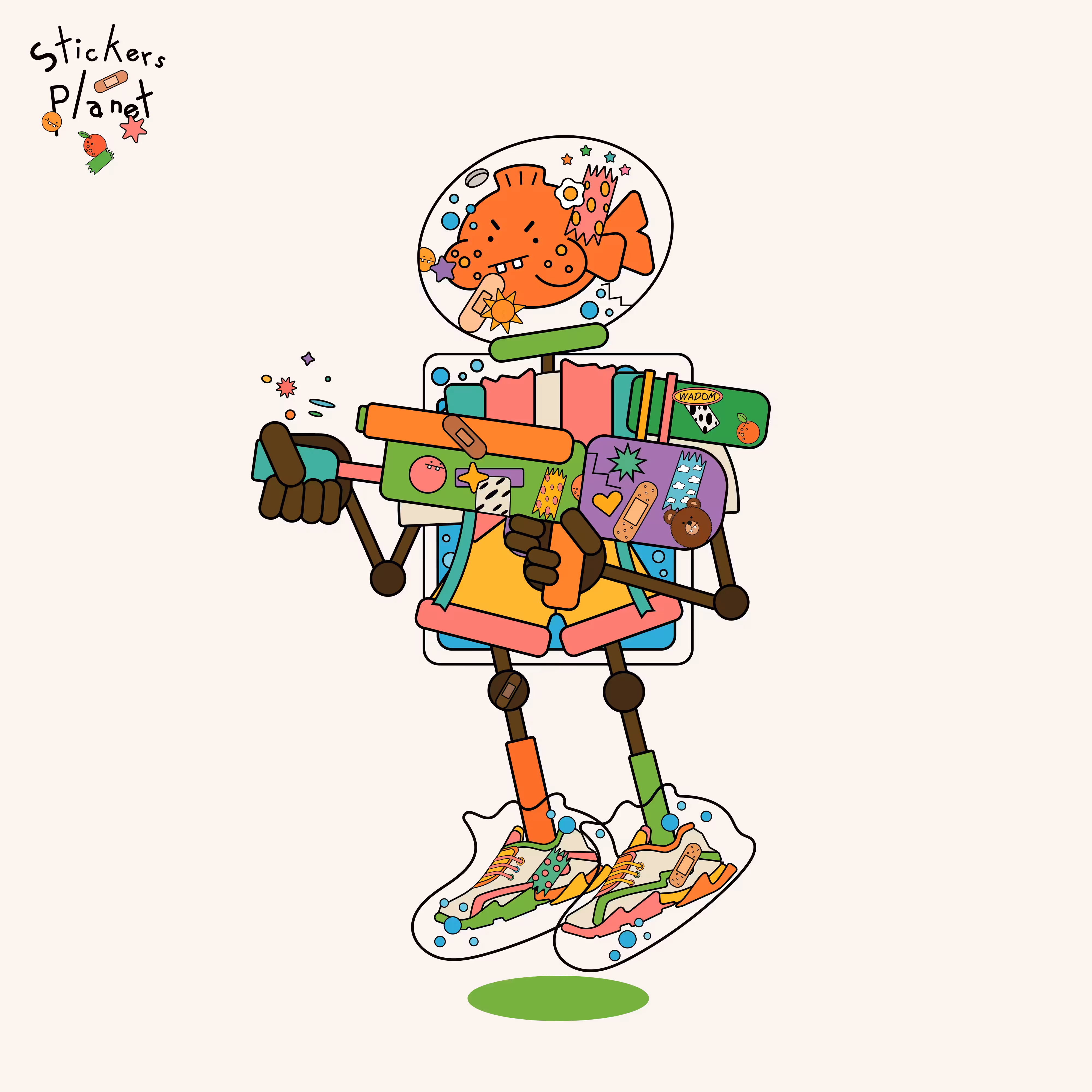 Stickers Planet Citizen #1