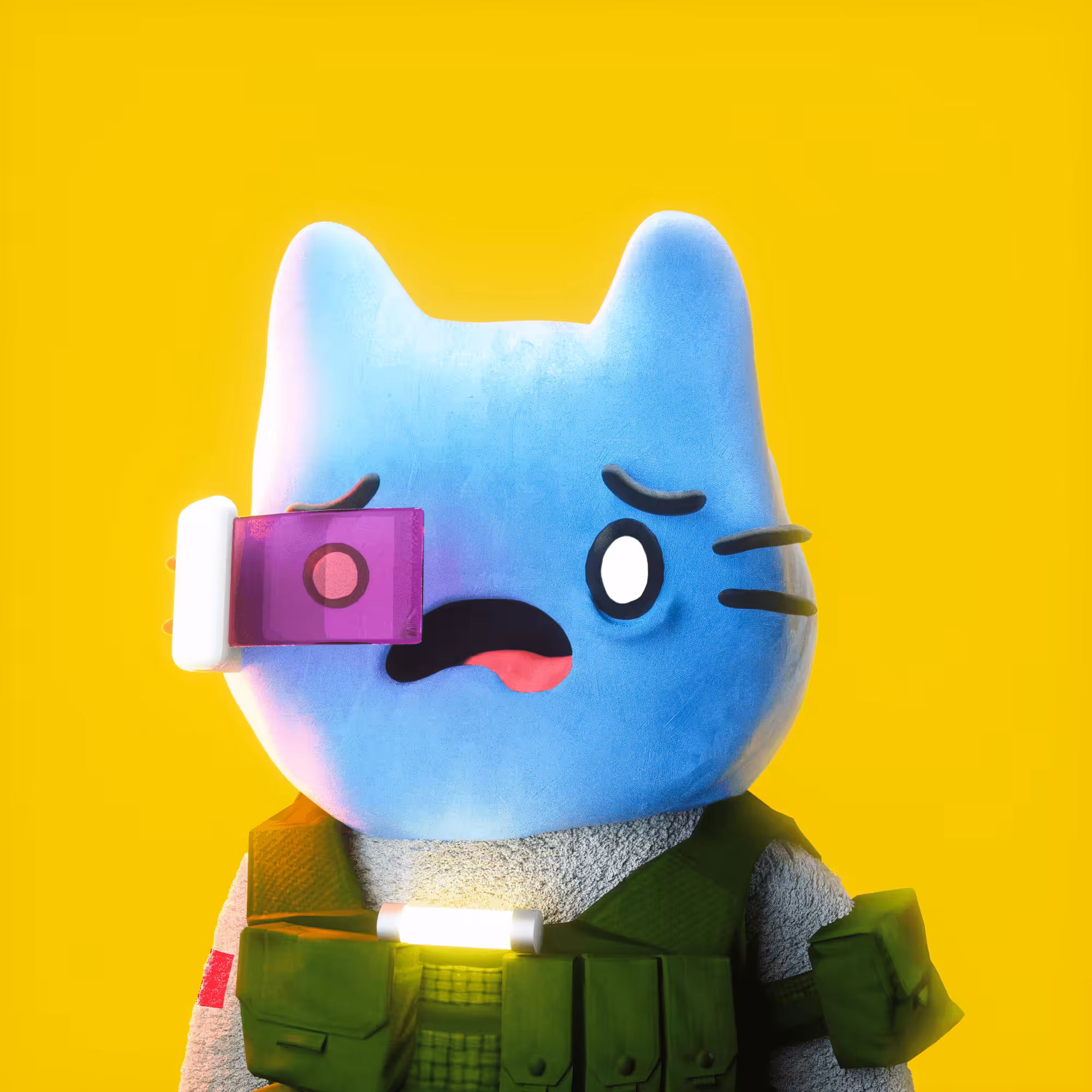 Cool Cat 3D #8362