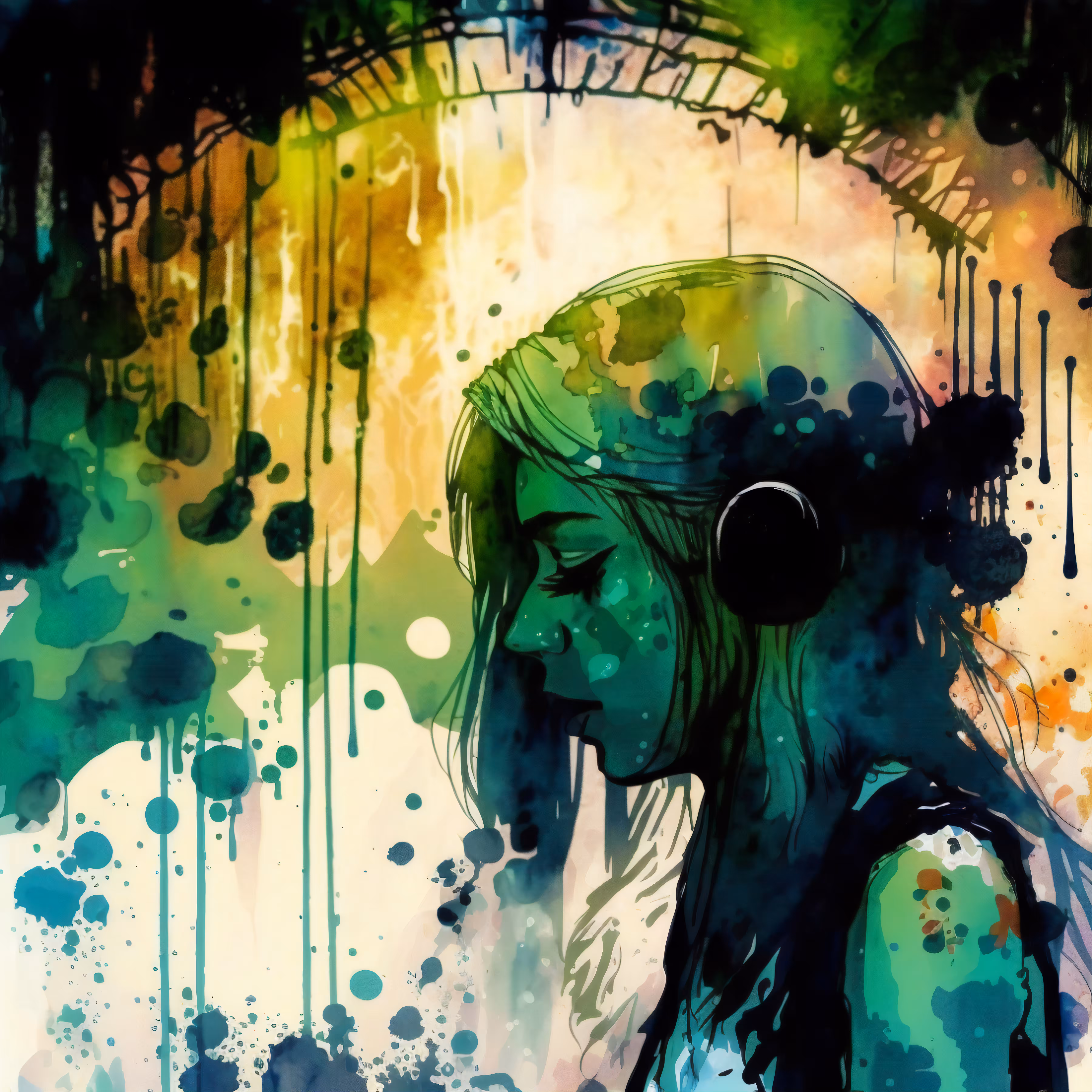 Digital Waterpainting:  chill #23