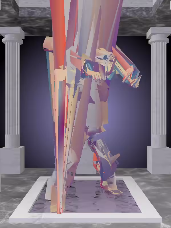 HeavenComputer: The Undying Multichrome Haze Man #3087