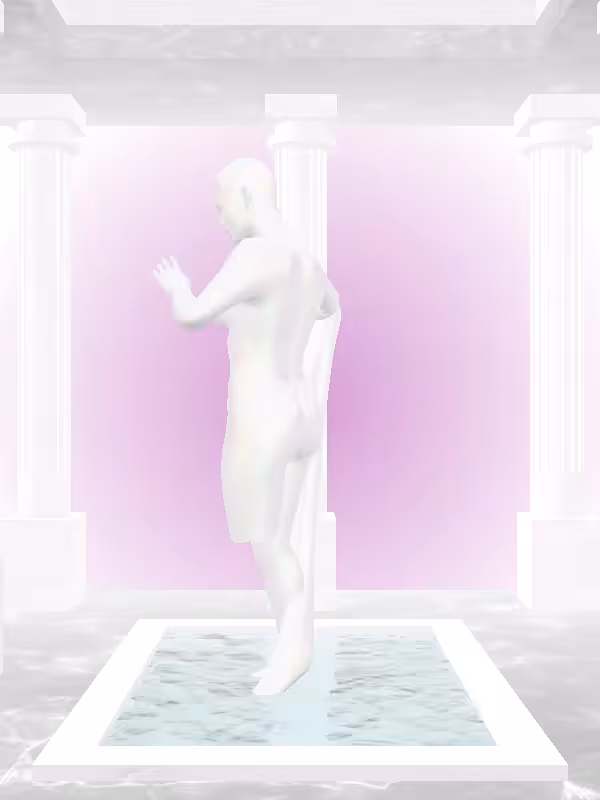 HeavenComputer: The Robotic Dusky Pale Pink Woman #5578
