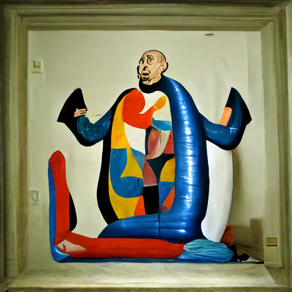  inflatable Picasso