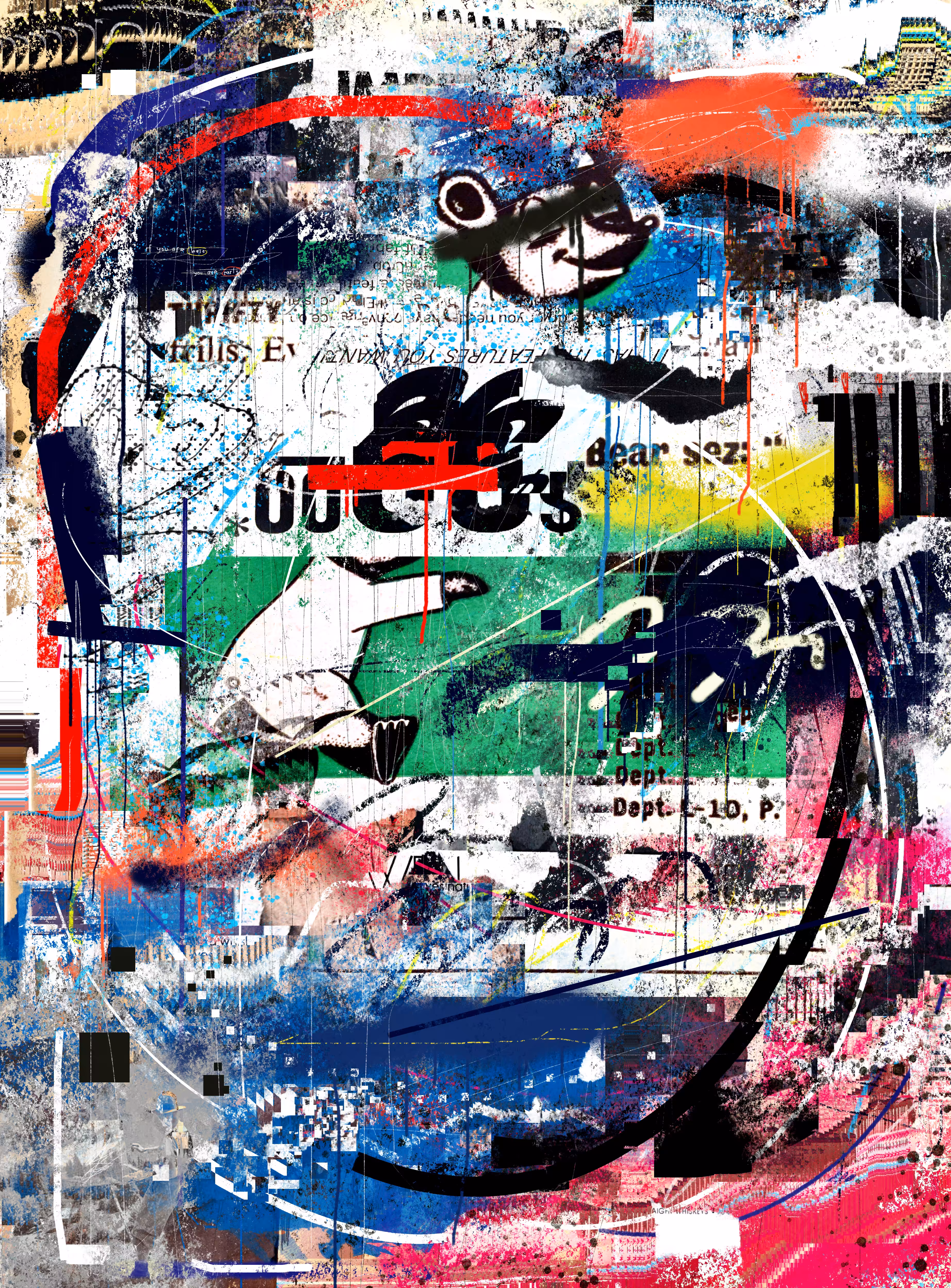 Bear Maps { You Are Here } (005)