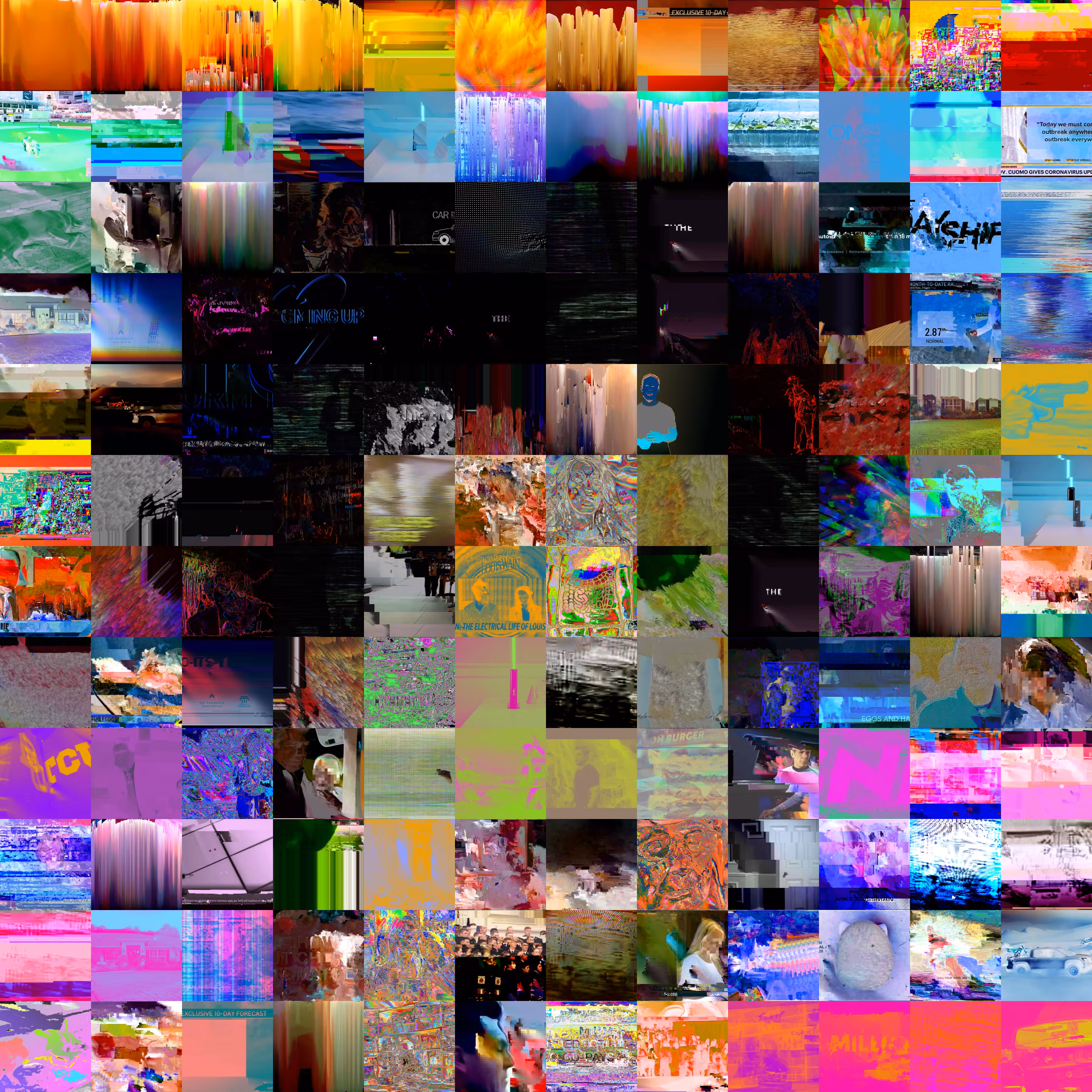 Glitch Quilt Punk 0097