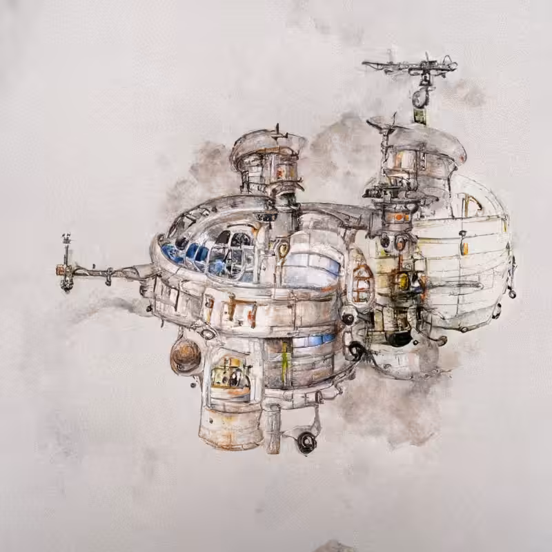 Utopian Space Castles #41