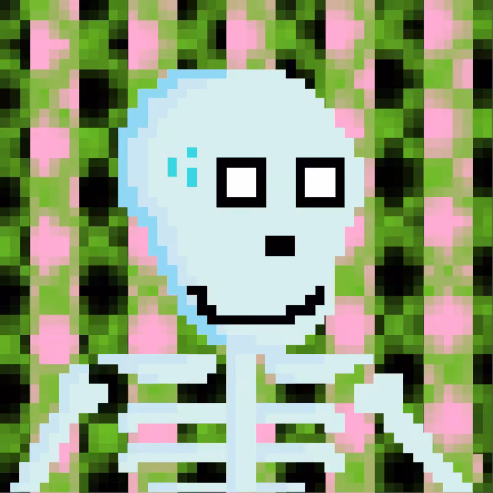 PIXEL SKULLETTI 1 #323