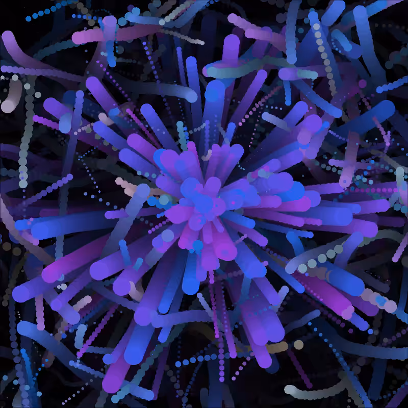 Instance Fractal Particles V1 #2