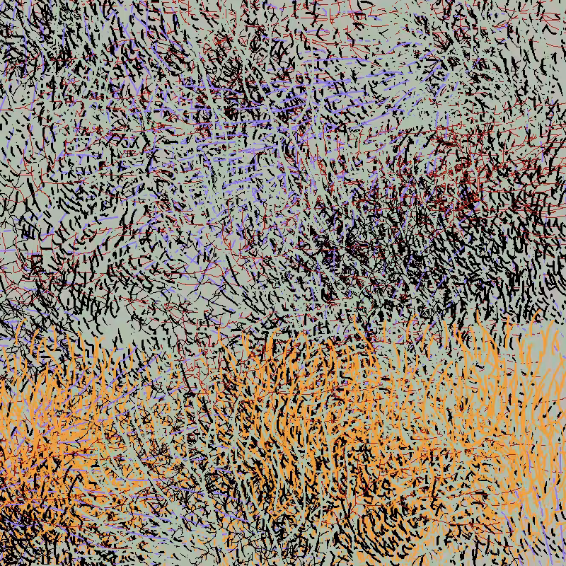 a bird worked on my painting #45