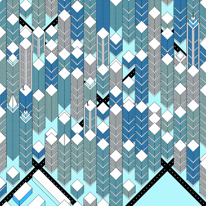 A City from Above #113