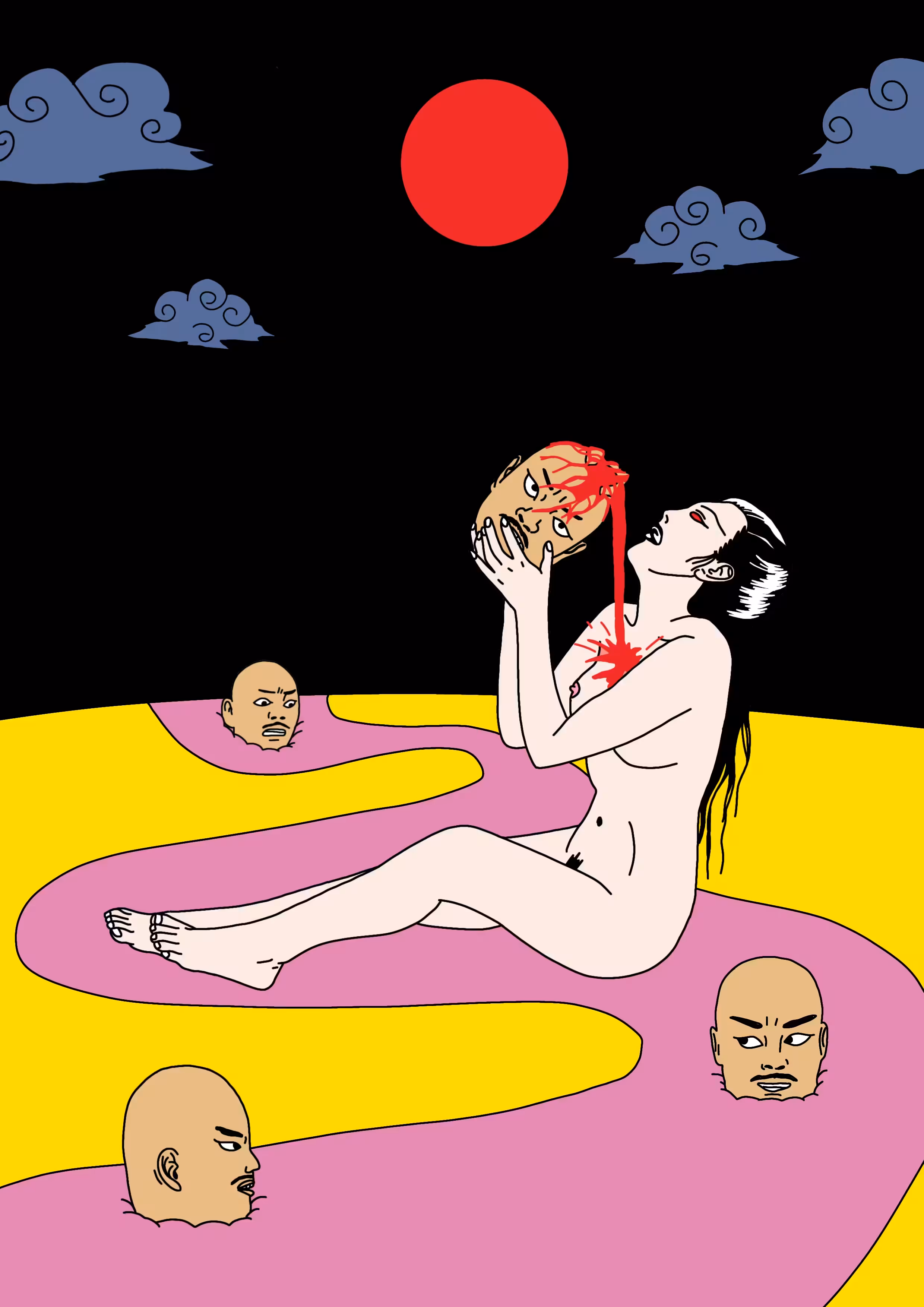 Virgin in Moon's Shine