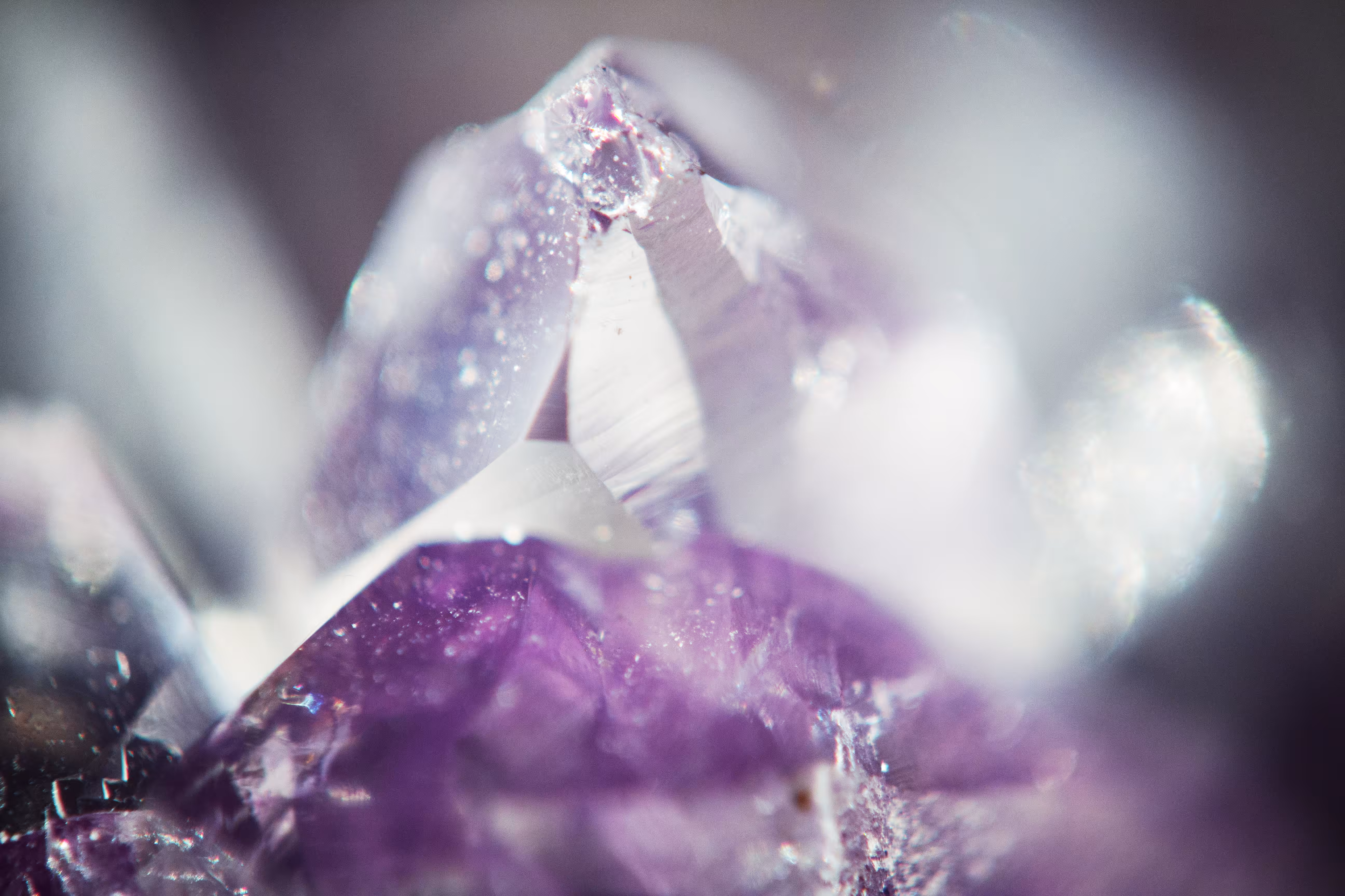 Amethyst Gem #17 Flower